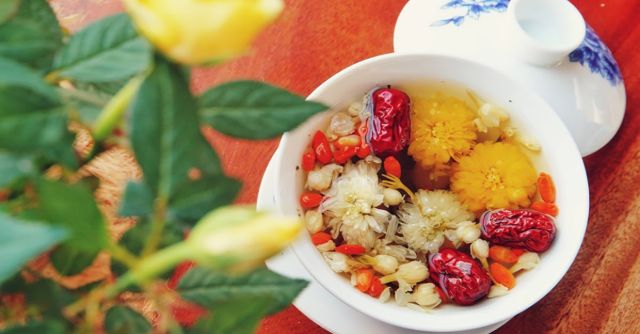 giảm cân bằng táo đỏ khô