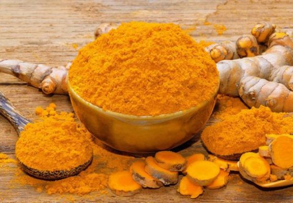 giảm cân sau sinh bằng tinh bột nghệ