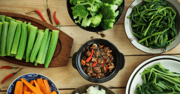 Ăn rau thay cơm có giảm cân không?